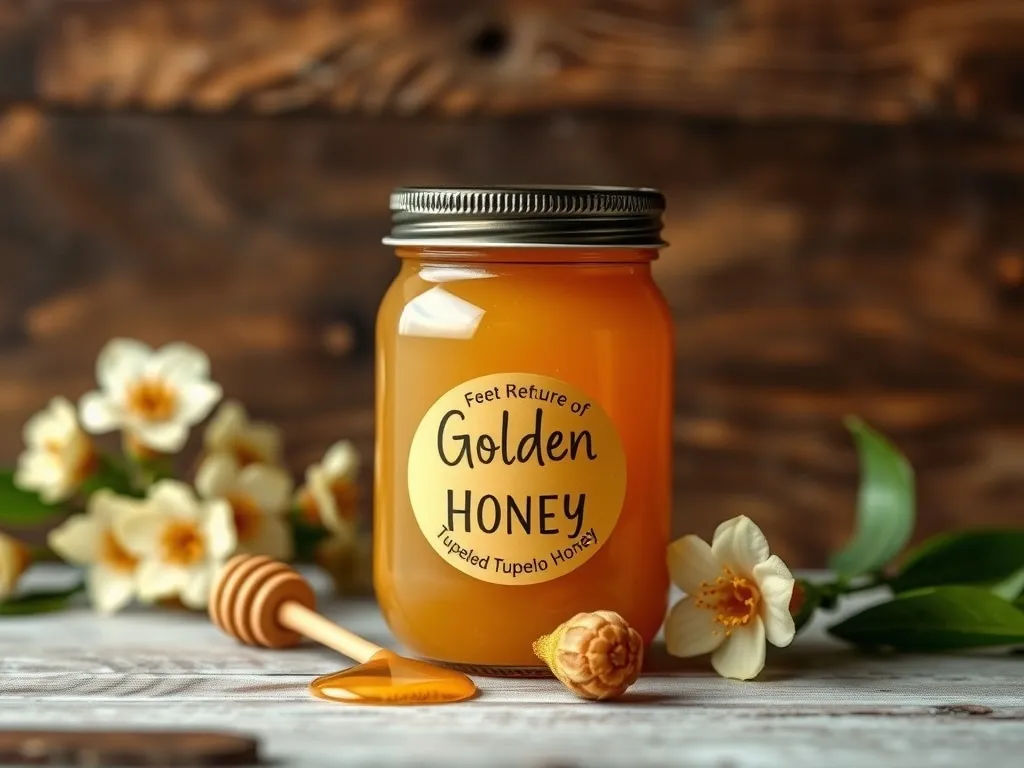 Tupelo honey, from the tupelo tree